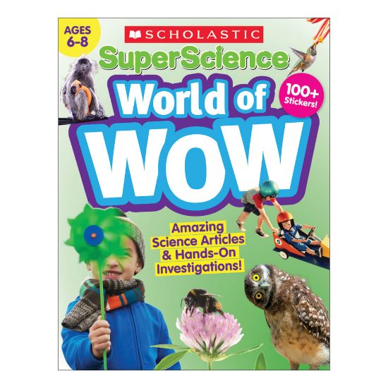 Picture of SuperScience World of WOW Activity Book, Grades 4-6