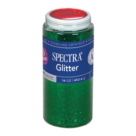 Picture of Pacon Glitter, Shaker-Top Can, Green