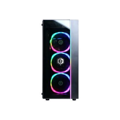 Picture of CyberPowerPC Gamer Master GMA690 - Mid tower - Ryzen 7 5800X / up to 4.7 GHz - RAM 16 GB - SSD 1 TB - NVMe, HDD 2 TB - Radeon RX 6700 XT - Gigabit Ethernet - 802.11a/b/g/n/ac - Win 10 Home 64-bit - monitor: none - black