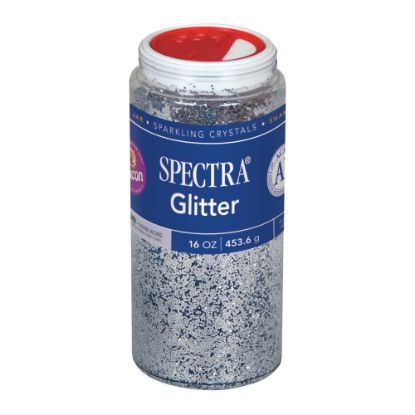 Picture of Pacon Glitter, Shaker-Top Can, Silver