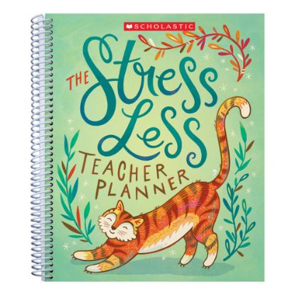 Picture of Scholastic The Stress Less Teacher Planner, 11in x 9in