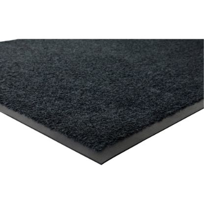 Picture of Genuine Joe Platinum Series Walk-Off Indoor Mat, 4ft x 6ft, Black