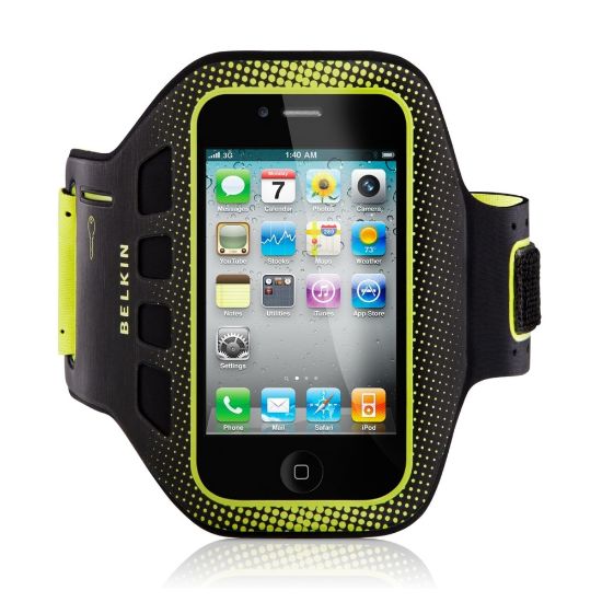 Picture of Belkin Easefit Armband For Apple iPhone 5, Blacktop