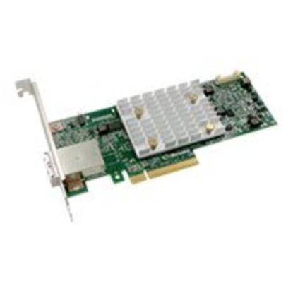 Picture of Microchip Adaptec SmartRAID 3154-8e - Storage controller (RAID) - 8 Channel - SATA 6Gb/s / SAS 12Gb/s - low profile - RAID RAID 0, 1, 5, 6, 10, 50, 60, 1ADM, 10ADM - PCIe 3.0 x8