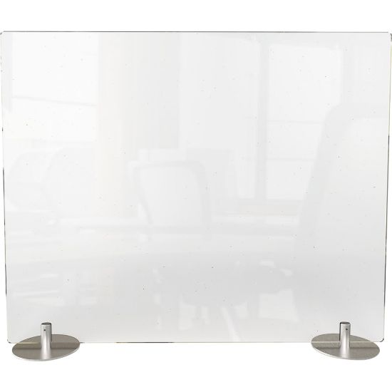 Picture of Ghent Desktop Protection Screen, 24inH x 24inW x 5inD, Clear