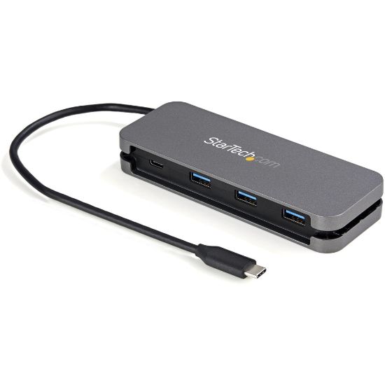 Picture of StarTech.com 4 Port USB C Hub - 3x USB-A/1xUSB-C - 5Gbps USB 3.0 Type-C Hub (3.2 Gen 1) - Bus Powered