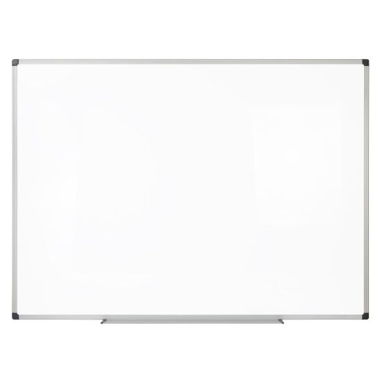 Picture of Realspace Magnetic Dry-Erase Whiteboard, 36in x 48in, Silver Frame