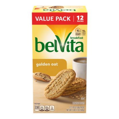 Picture of BELVITA Breakfast Biscuits Golden Oats, 12 Count, 3 Pack