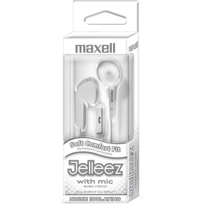 Picture of Maxell Jelleez Earbuds, White, MAX199728