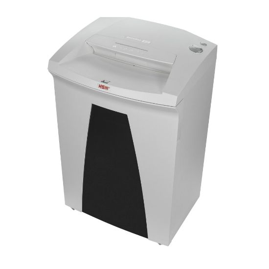 Picture of Securio By HSM B32S 24-Sheet Strip-Cut Shredder, 31-1/4inH x 19-5/8inW x 15-3/4inD,  White