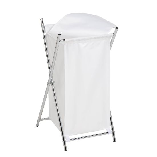 Picture of Honey-Can-Do Folding Hamper, 28in, White