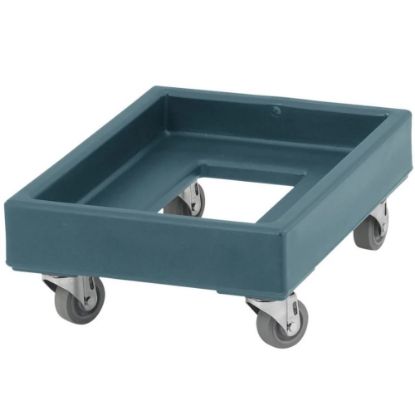 Picture of Cambro Camdolly Milk Crate Dolly, 8-1/4in x 16-3/8in, Slate Blue