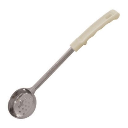 Picture of Winco Perforated Portion Spoon, 3 Oz, Beige