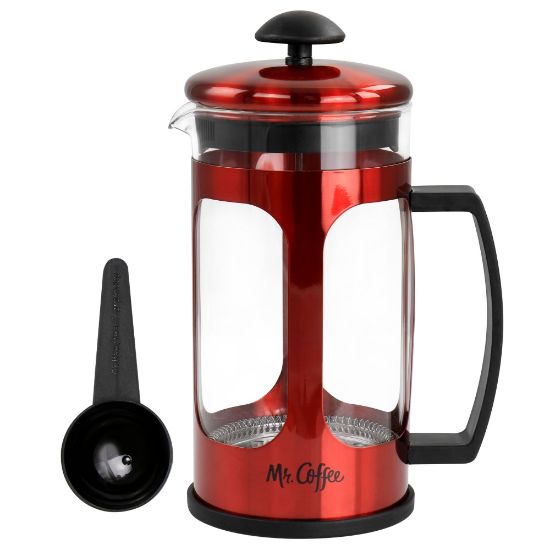 Picture of Mr. Coffee French Coffee Press 30 Oz, Red