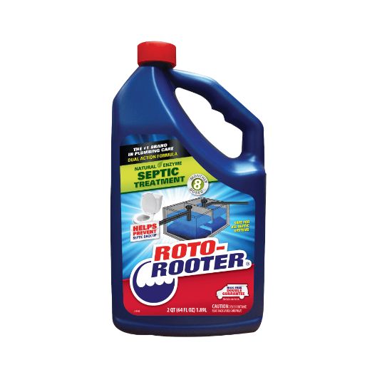 Picture of Rust-Oleum Roto Rooter Septic Treatment, 64 Oz, Case Of 4 Bottles