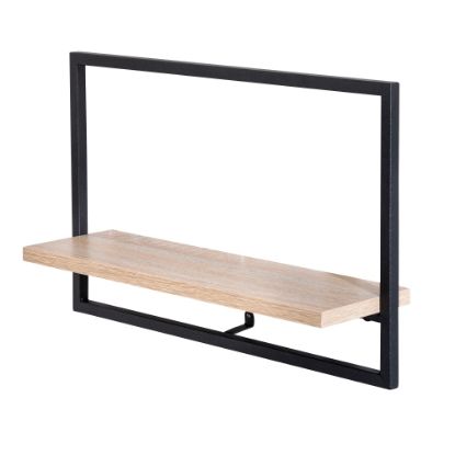 Picture of Honey Can Do Horizontal Floating Wall Shelf, Black