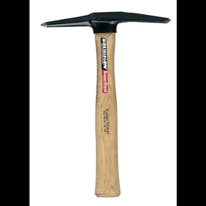 Picture of Welders Chipping Hammers, 11-1/4 in, 12 oz Head, Chisel and Pointed Tip, Hickory Handle