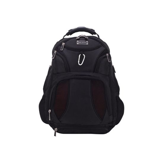 Picture of ECO STYLE Jet Set Smart Backpack - Notebook carrying backpack - 16in - black