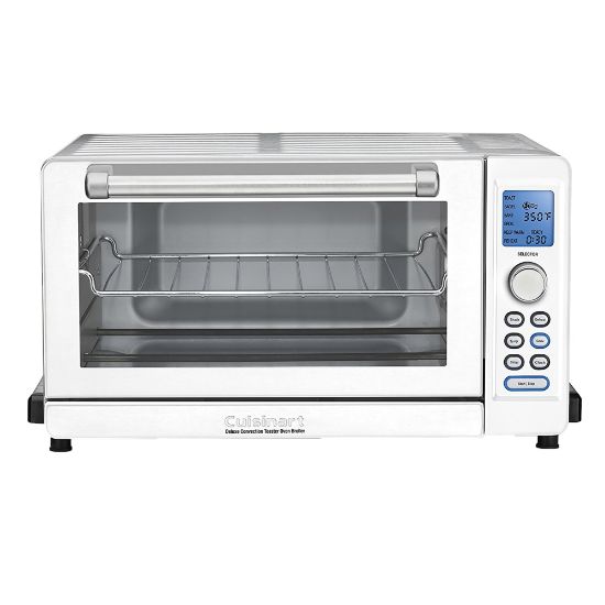 Picture of Cuisinart Deluxe Convection Toaster Oven Broiler, 0.6 Cu Ft, Stainless Steel