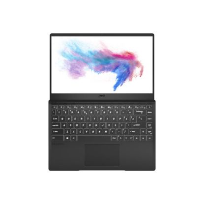 Picture of MSI Modern 14 B11SB-288 Gaming Laptop 14in Screen, Intel Core i7, 16GB Memory, 512GB Solid State Drive, Carbon Gray, Windows 10 Home, NVIDIA GeForce MX450