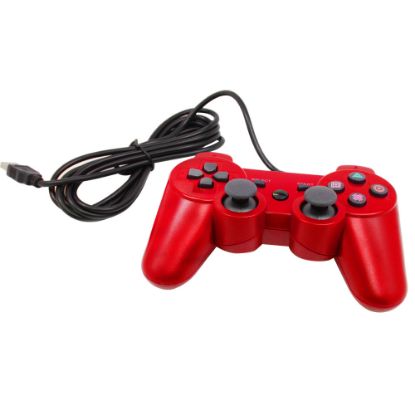 Picture of GameFitz Gaming Controller For PlayStation 3, Red