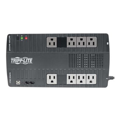 Picture of Tripp Lite UPS 550VA 300W Desktop Battery Back Up AVR Compact 120V USB RJ11