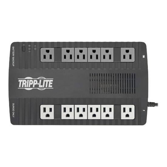 Picture of Tripp Lite UPS 750VA 450W Desktop Battery Back Up AVR Compact 120V USB RJ11