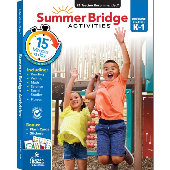 Picture of Carson-Dellosa Summer Bridge Activities Workbook, 3rd Edition, Grades K-1