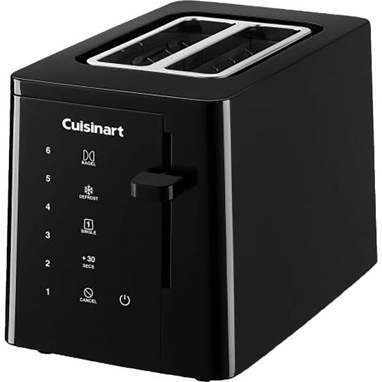 Picture of Cuisinart Touchscreen 2-Slice Extra-Wide Slot Toaster, Black