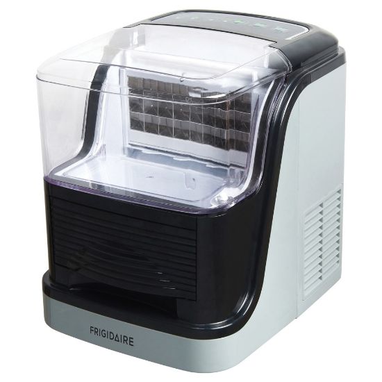 Picture of Frigidaire 33 Lb Clear Square Ice Compact Ice Maker, Black