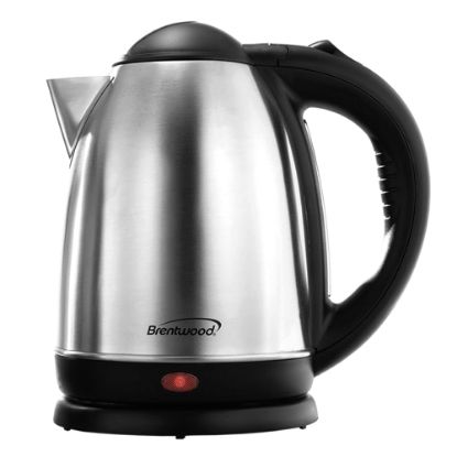 Picture of Brentwood 1.7L Stainless Steel Electric Cordless Tea Kettle, Silver