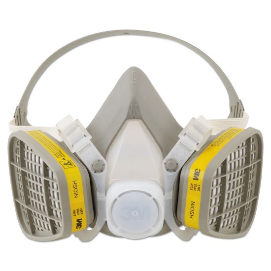 Picture of 3M 5000 Series Organic Vapors/Acid Gases Half-Facepiece Respirator, Medium