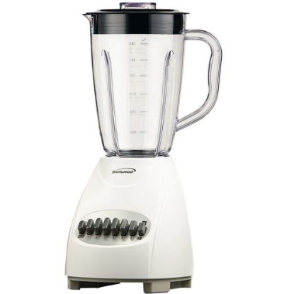 Picture of Brentwood 12-Speed Blender With Plastic Jar, White