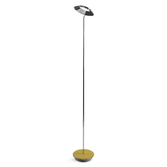 Picture of Koncept Royyo LED Floor Lamp, 45-1/2inH, Chrome Body/Honeydew Felt Base Plate