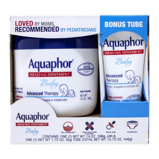 Picture of Aquaphor Advanced Therapy Unscented Baby Healing Ointment, 15.75 Oz