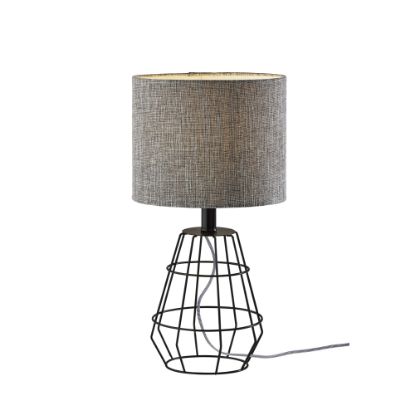 Picture of Adesso Simplee Victor Table Lamp, 19inH, Black/Dark Gray