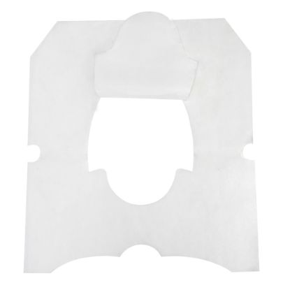 Picture of Hospeco Evogen Paper Toilet Seat Covers, 125 Covers Per Pack, Case Of 24 Packs