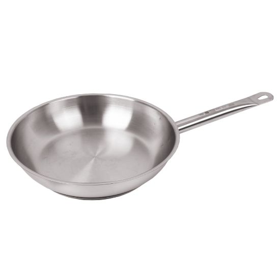 Picture of Vollrath Optio Stainless-Steel Fry Pan, 9 1/2in, Silver