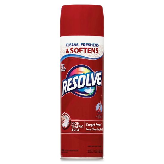 Picture of Resolve Foaming Aerosol Carpet Cleaner Spray, 22 Oz Can, Box Of 12