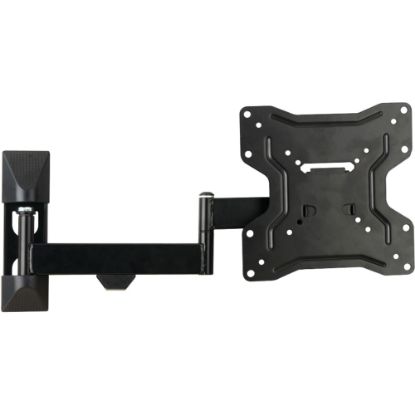 Picture of Stanley TMX-102FM Wall Mount for TV - Matte Black - 13in to 42in Screen Support - 50 lb Load Capacity - 75 x 75, 200 x 200 - VESA Mount Compatible