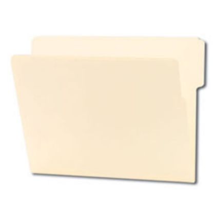 Picture of Smead Shelf-Master End-Tab Folders, Letter Size, Manila, Box Of 100