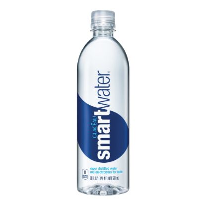 Picture of glaceau Smartwater Vapor Distilled Water, 20 Oz, Case Of 24