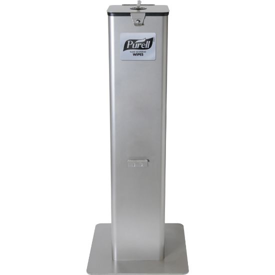 Picture of Purell Hand Sanitizing Wipes High-Capacity Floor Stand Dispenser, Silver