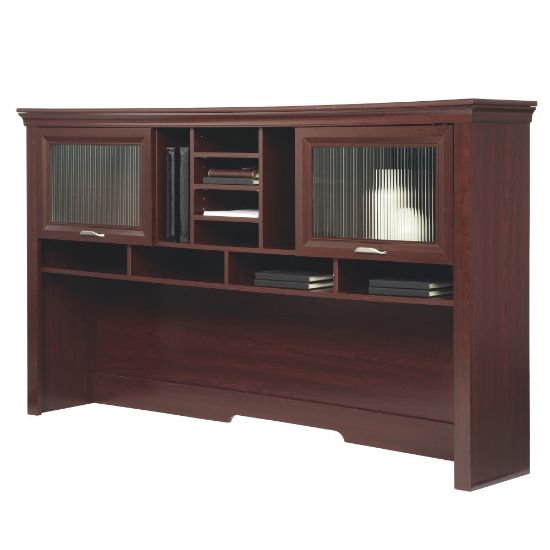 Picture of Realspace Magellan Performance 71inW Hutch For L-Shaped Corner Desk, Cherry