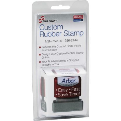 Picture of SKILCRAFT Custom Self-Inking Stamp Order Kit