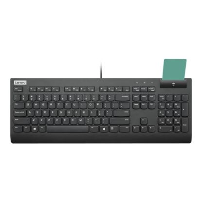 Picture of Lenovo Smartcard Wired Keyboard II - Keyboard - USB - US - black