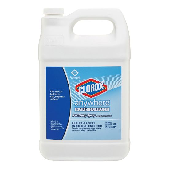 Picture of Clorox Anywhere Hard Surface Sanitizing Cleaner Spray, 128 Oz Bottle