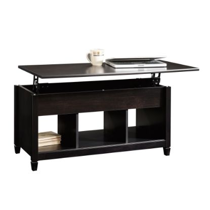 Picture of Sauder Edge Water Lift-Top Coffee Table, Estate Black