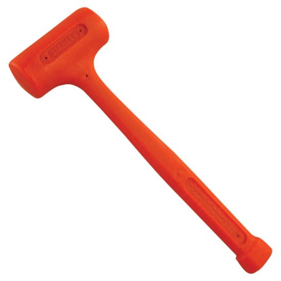 Picture of Compo-Cast Standard Head Soft Face Hammer, 10 oz Head, 1.20 in Diameter, Orange