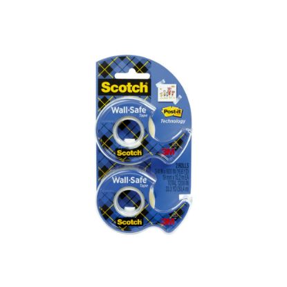 Picture of Scotch Wall-Safe Tape, 3/4in x 650in, Clear